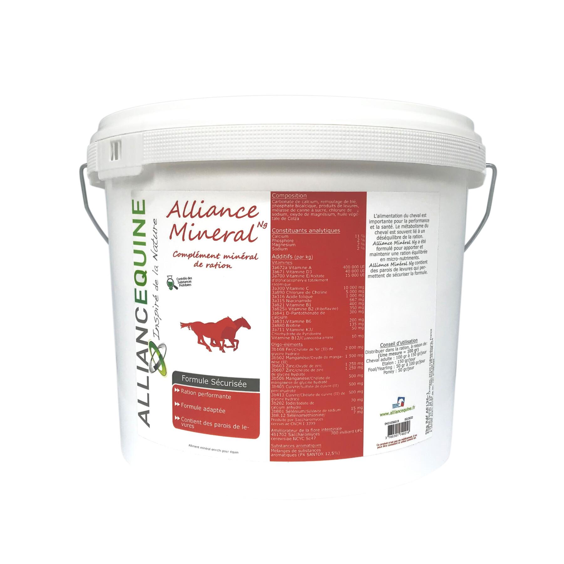 Nahrungsergänzungsmittel für Pferde Alliance Equine Alliance Mineral NG