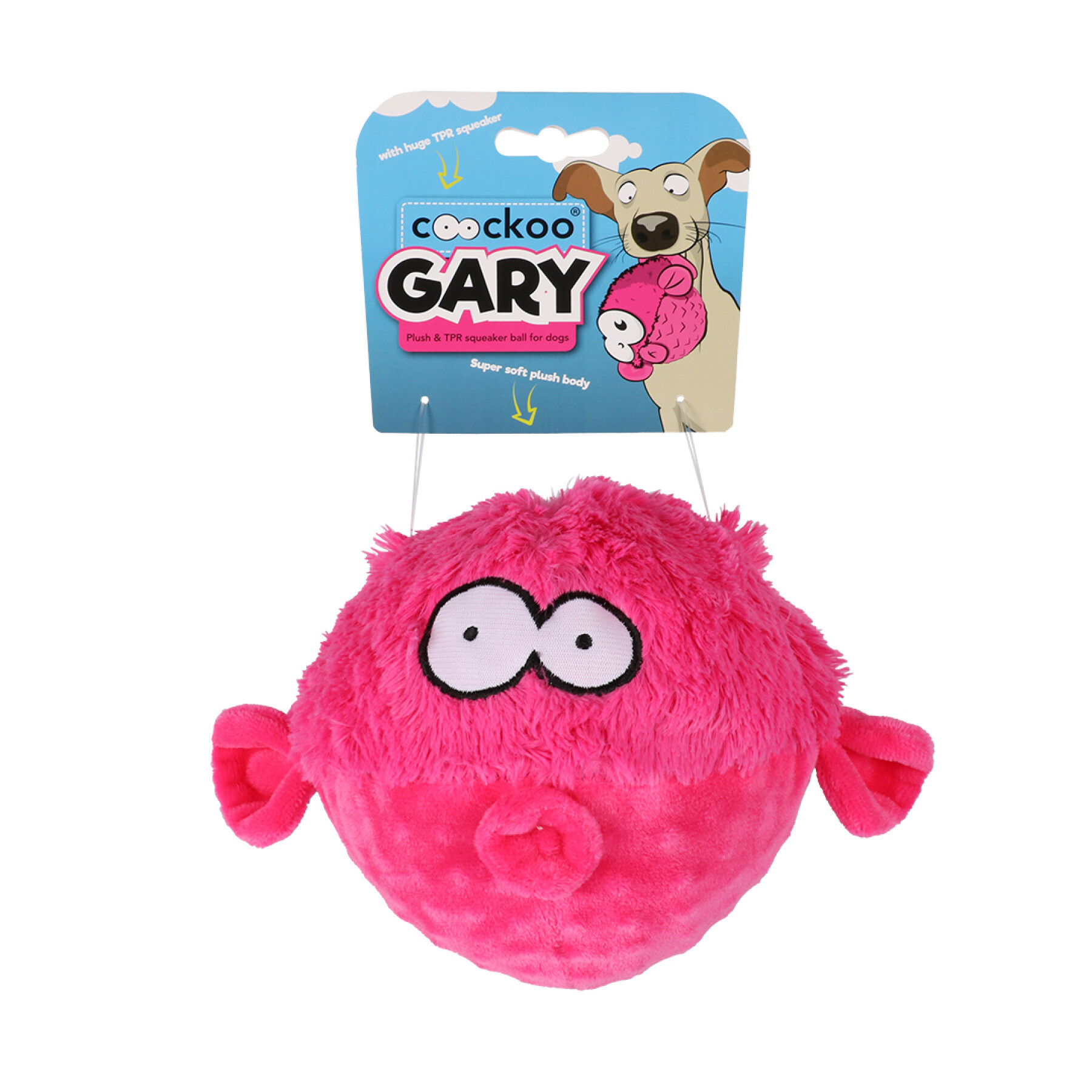 Plüschspielzeug für Hunde Coockoo Gary