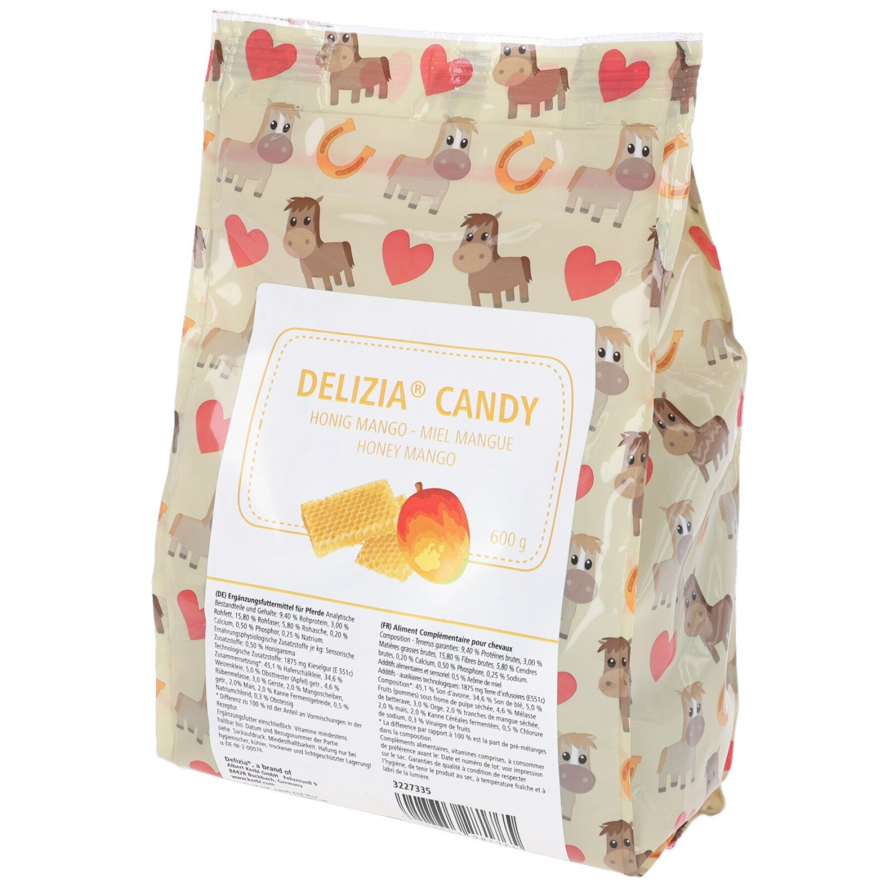 Honig-Mango-Pferdeleckerli Delizia Candy