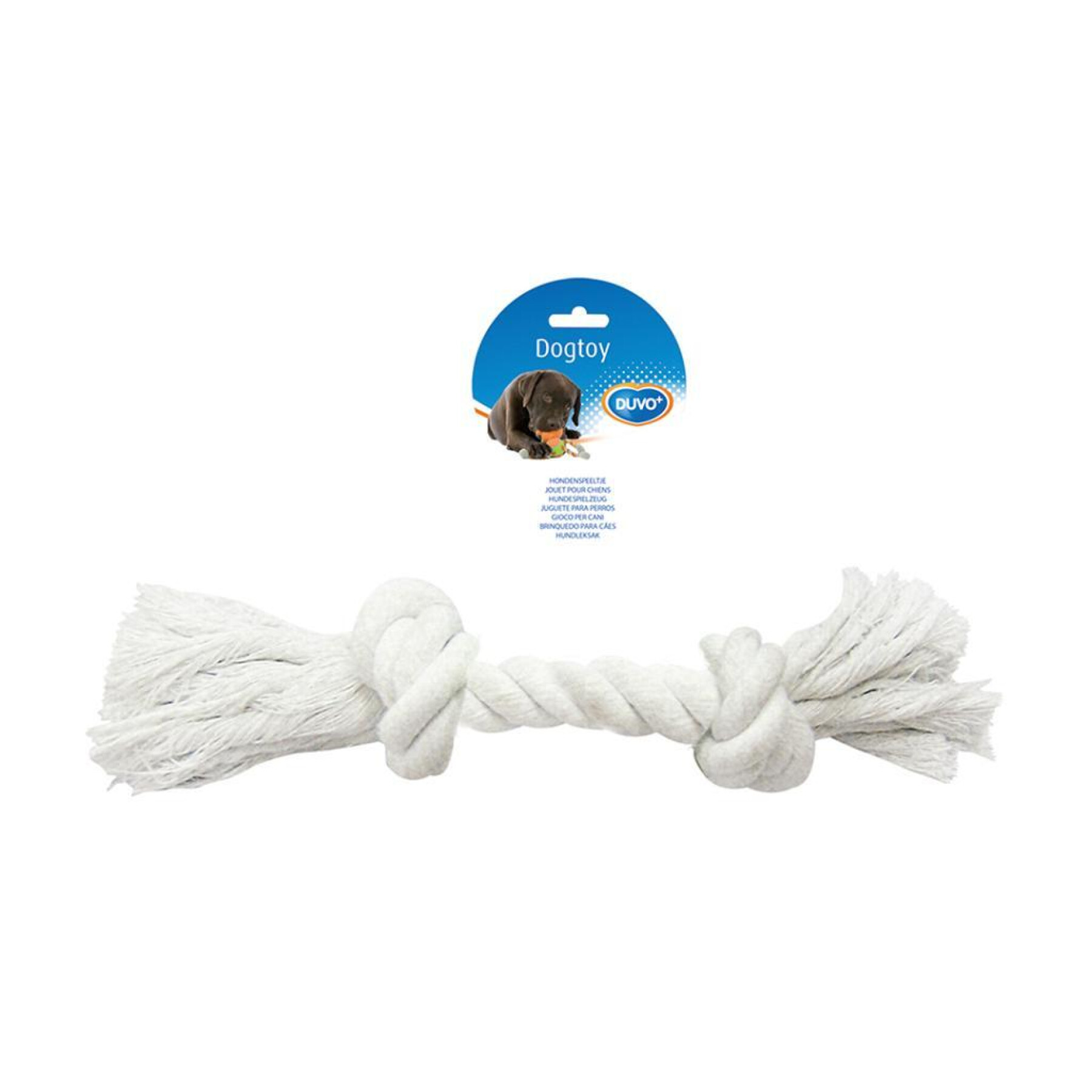 Hundeleine aus Baumwolle mit Schleife Duvoplus