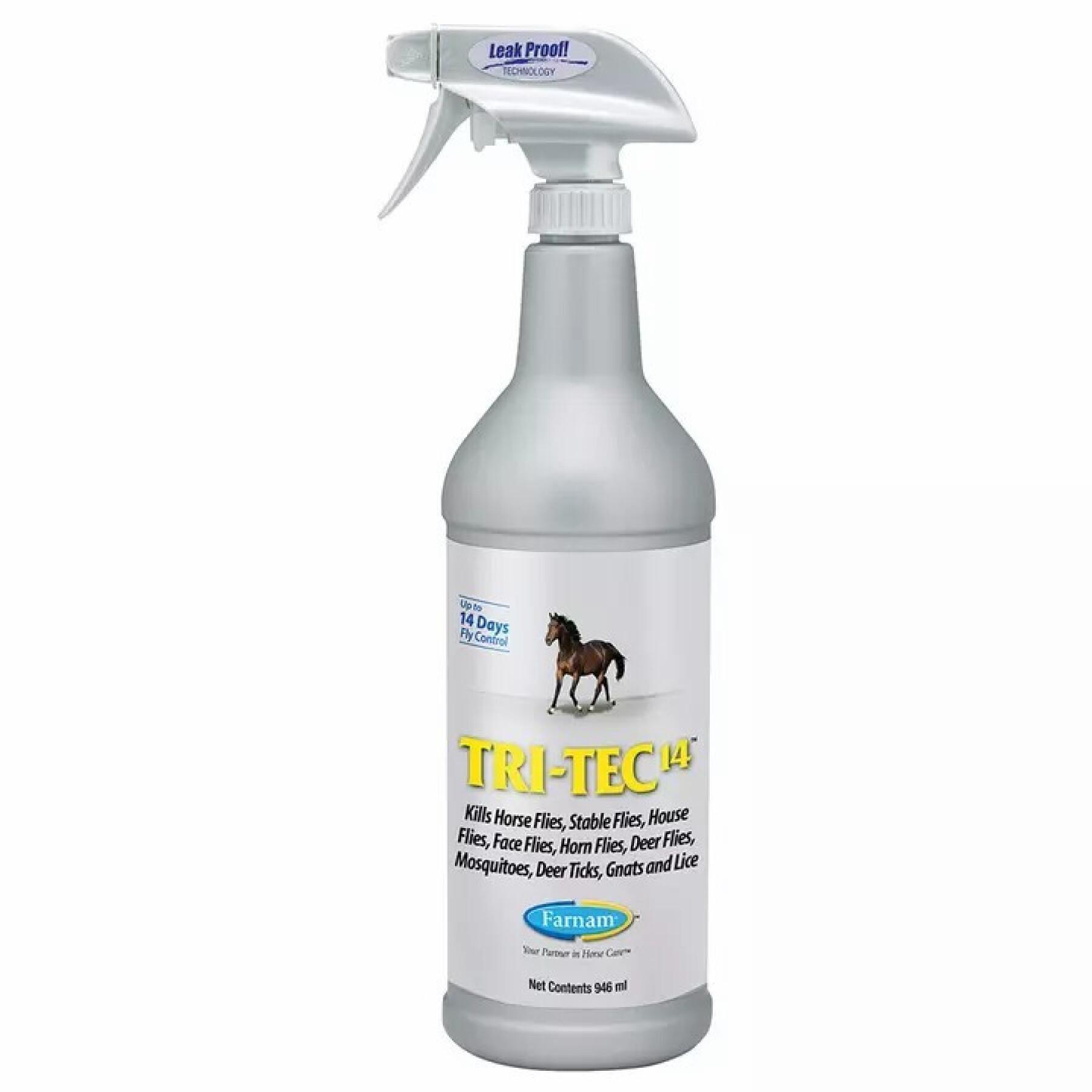 Insektenschutzspray für Pferde Farnam Tri Tec