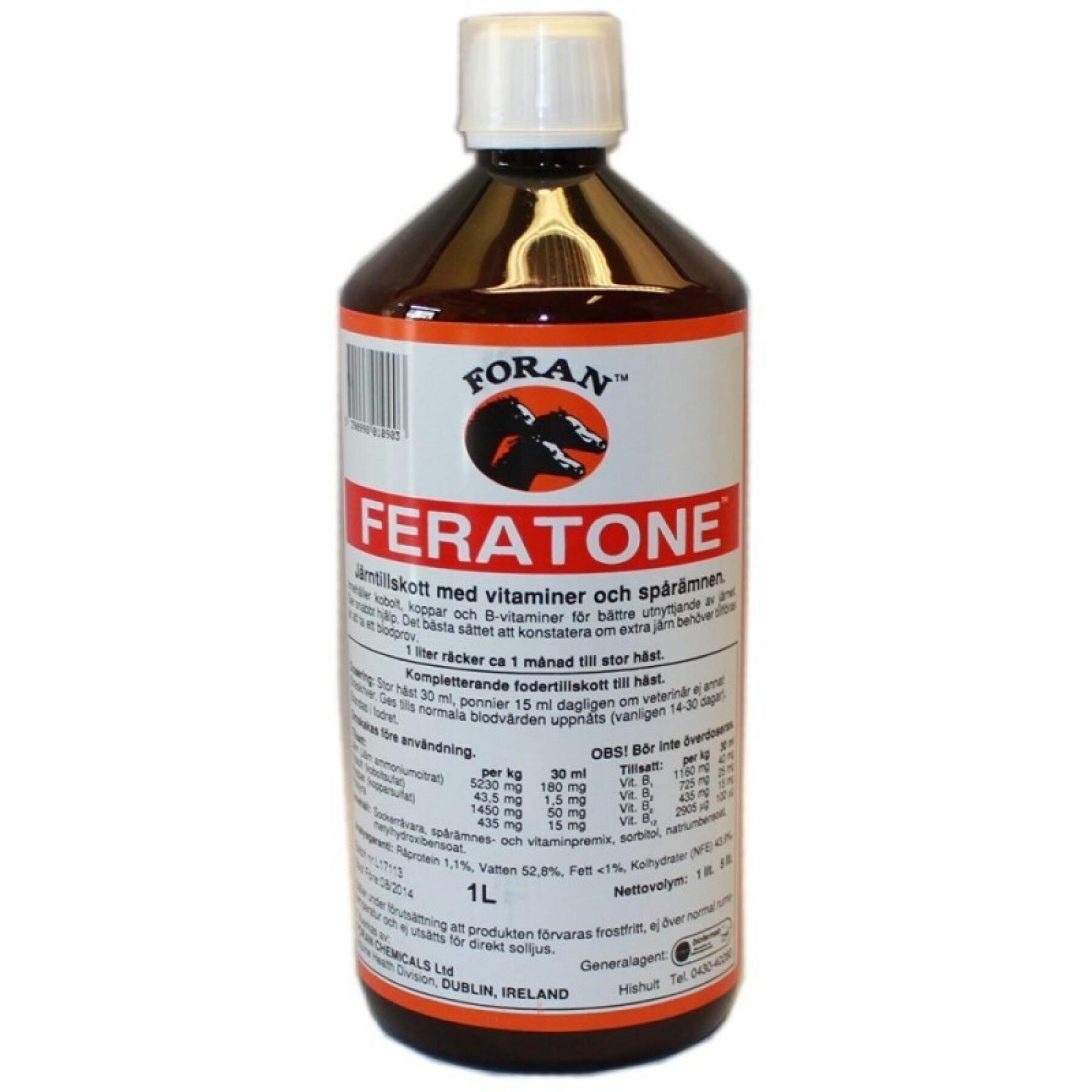 Vitamine und Mineralien für Pferde Foran Feratone