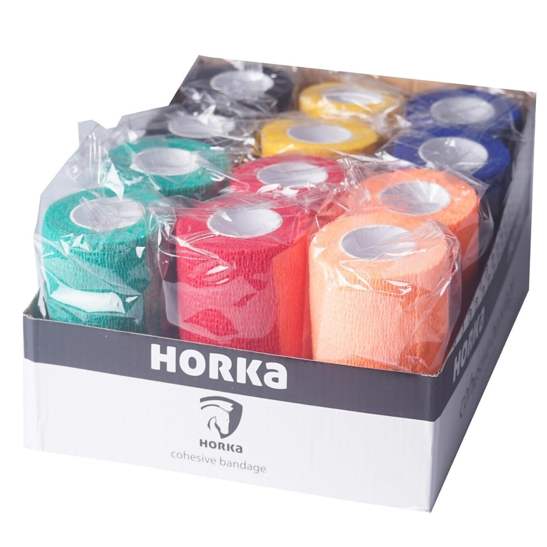 Set mit 12 Arbeitsbändern für Pferde Horka