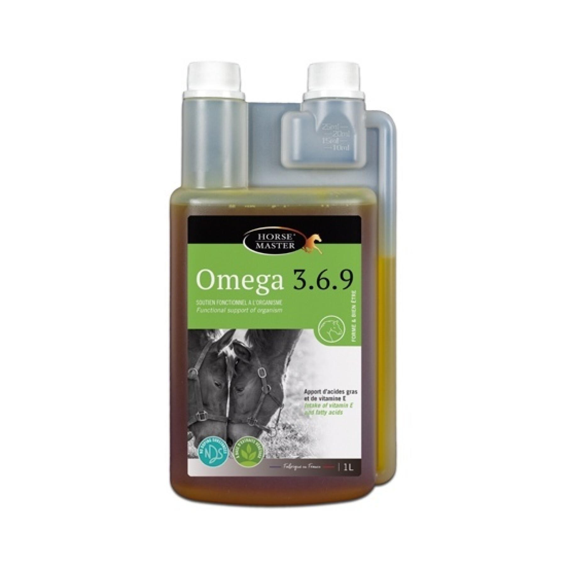 Vitamine und Mineralien für Pferde Horse Master Omega 3,6 et 9