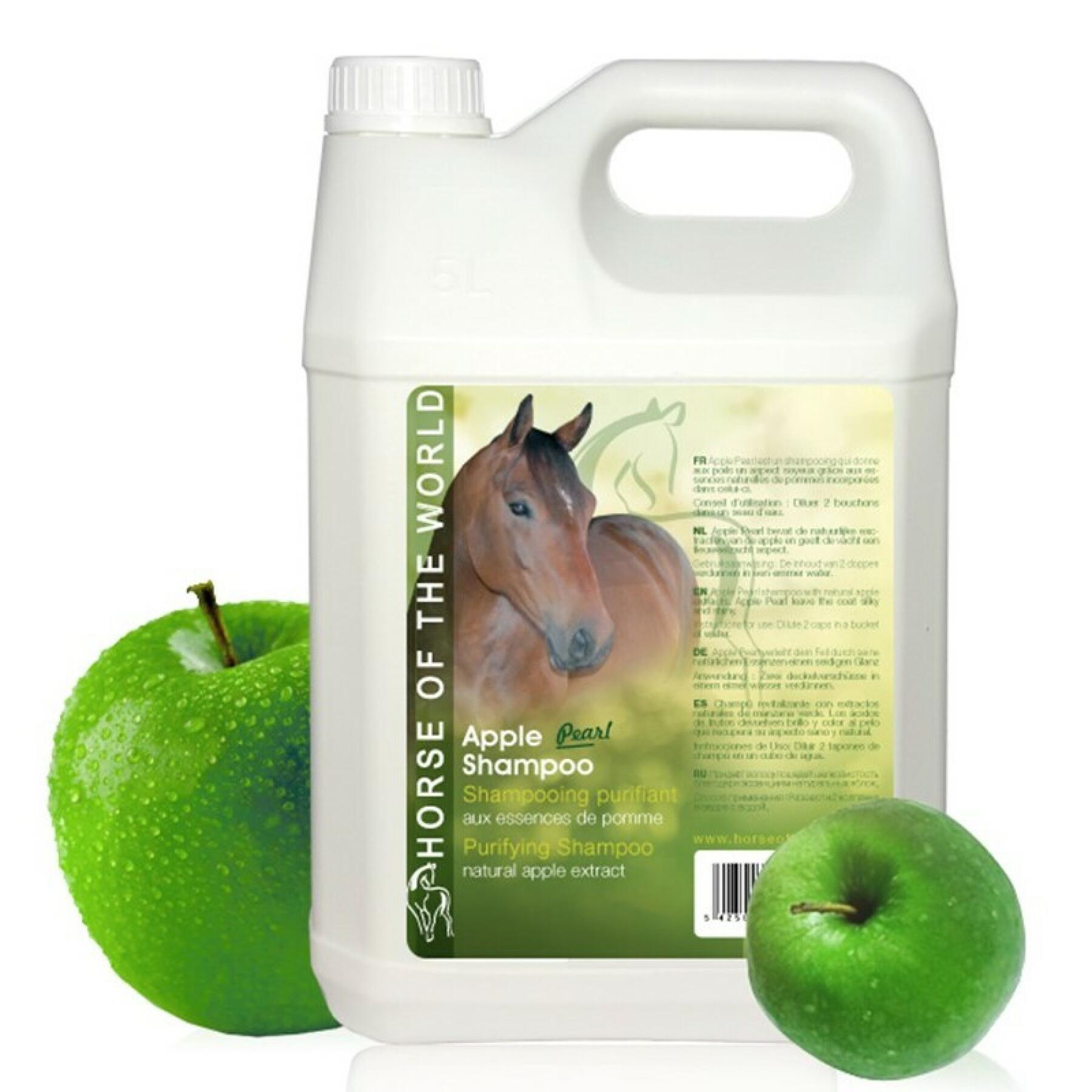 Apfel-Shampoo für Pferde Horse Of The World 20 l
