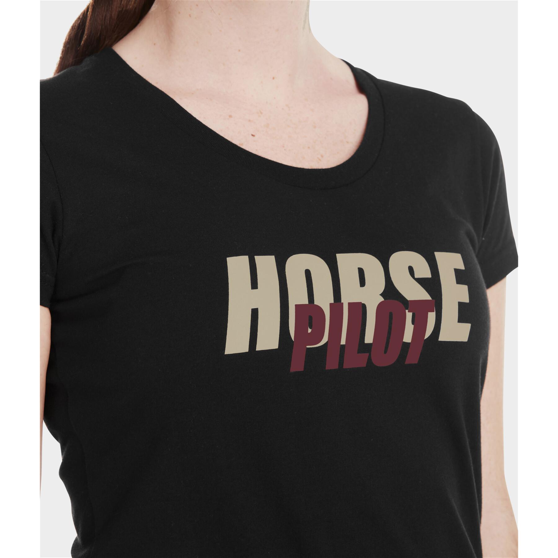T-Shirt Damen Horse Pilot Team