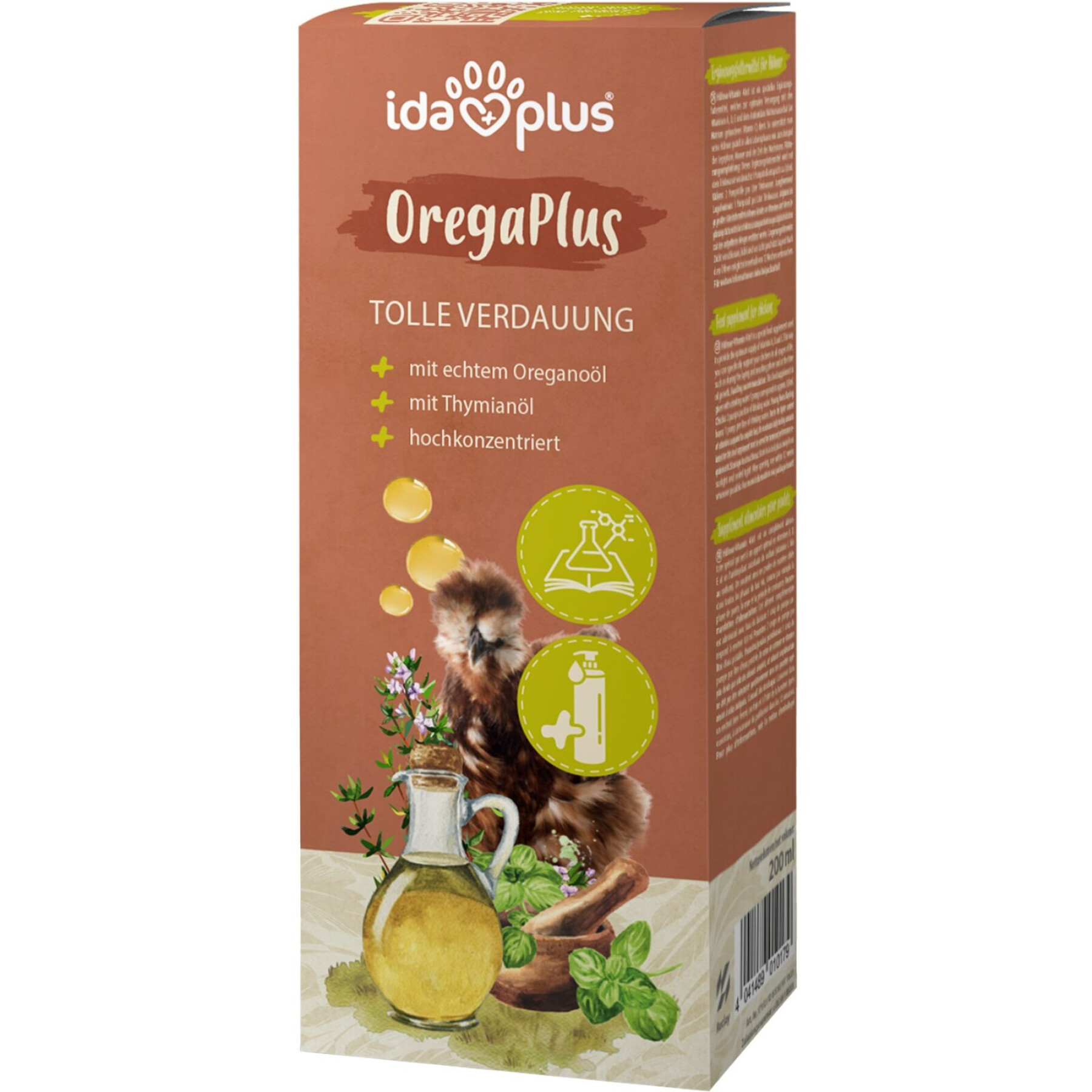 Nahrungsergänzungsmittel für Geflügel Ida Plus OregaPlus
