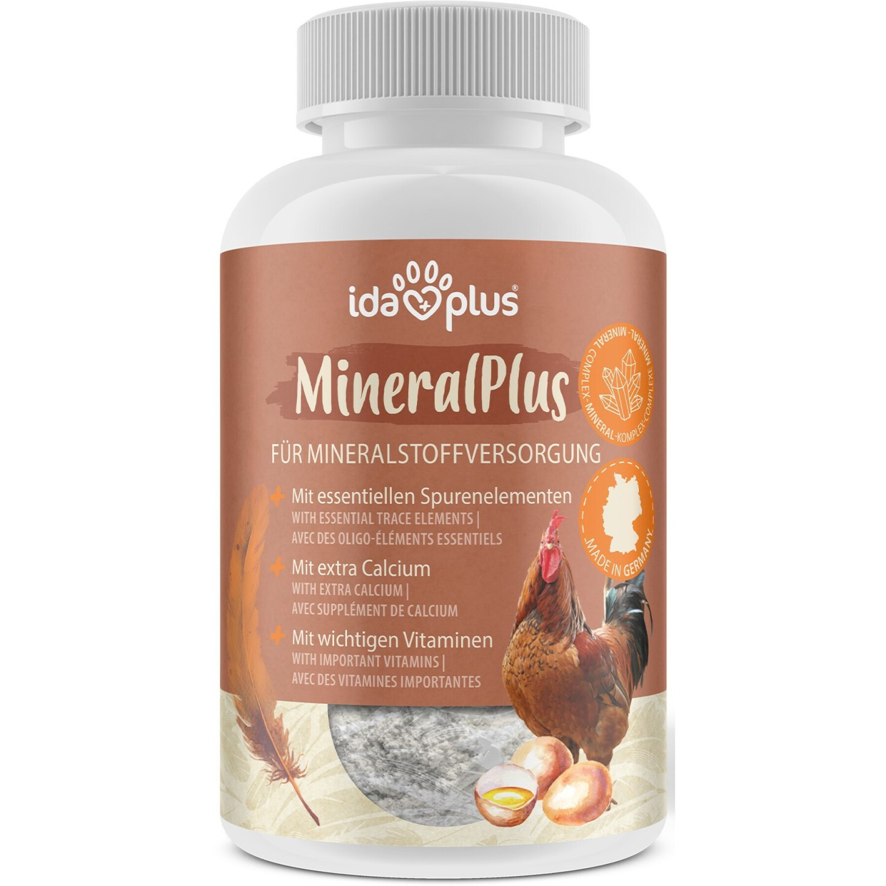 Nahrungsergänzungsmittel für Geflügel Ida Plus MineralPlus