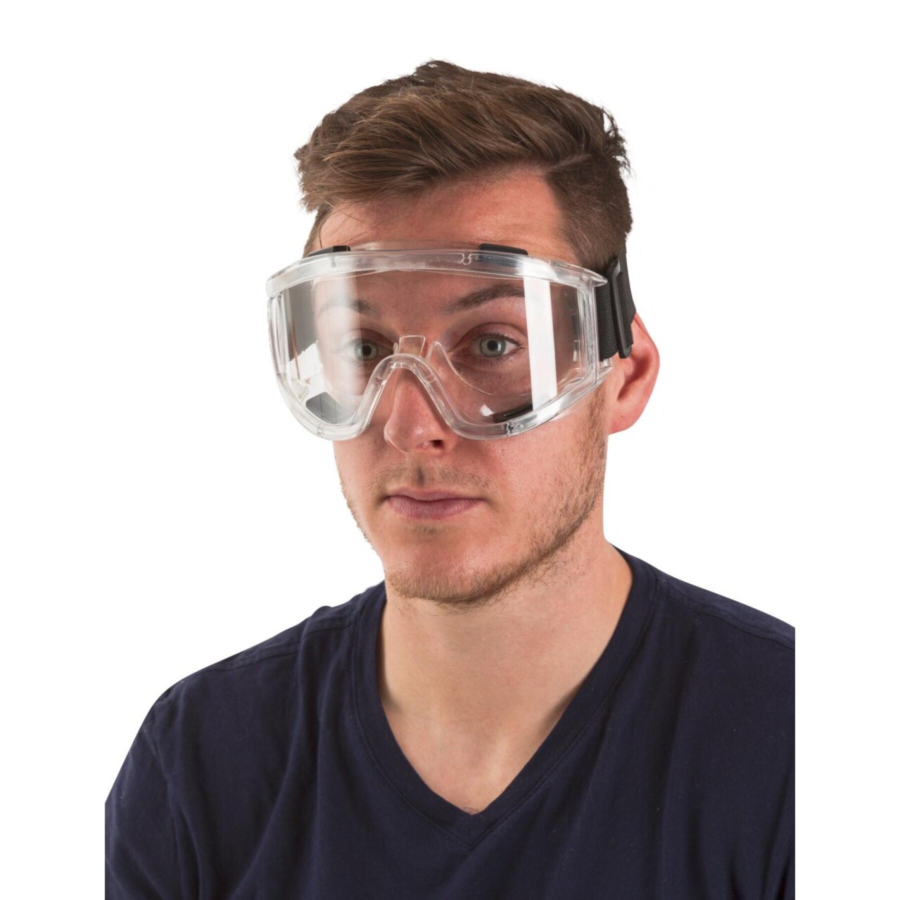 Panorama-Maskenbrille transparent Kerbl