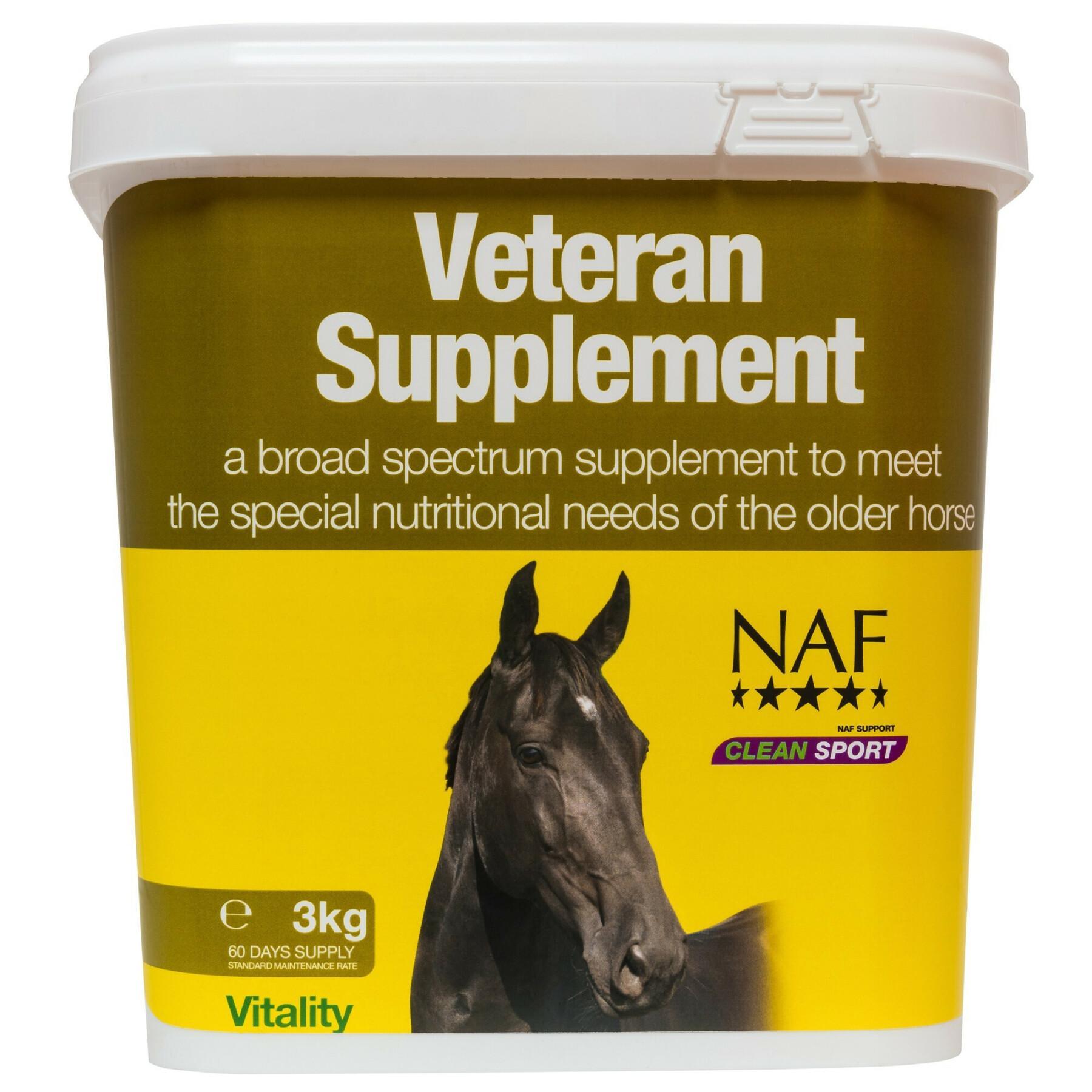 Ergänzung alimentaire für älteres Pferdal NAF A
