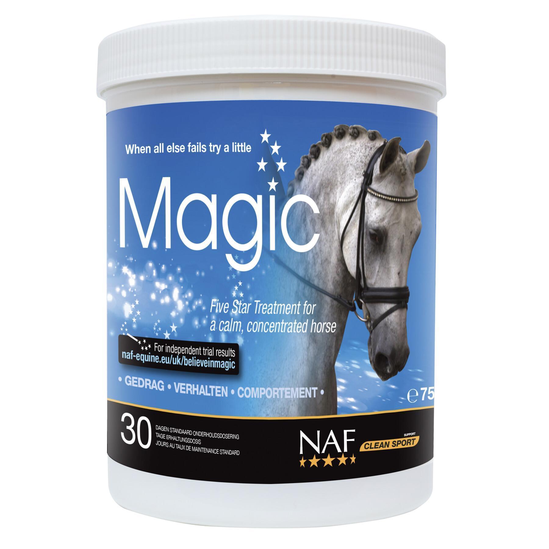 Ergänzungsfuttermittel Leistung für Pferde NAF Magic Powder