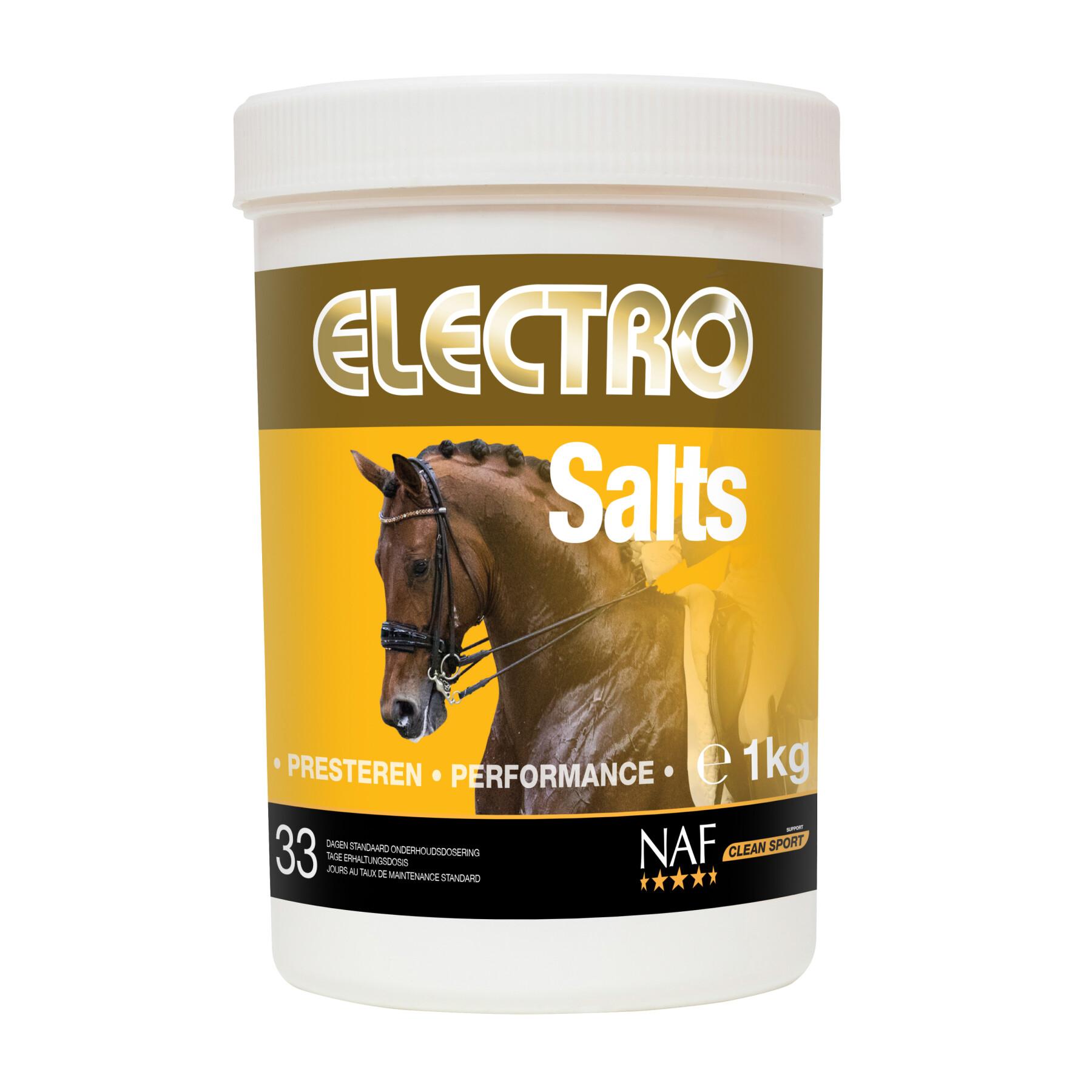 Nahrungsergänzungsmittel Erholung für Pferde NAF Electro Salts