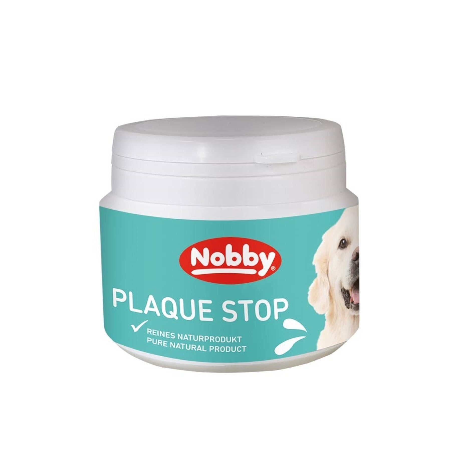 Nahrungsergänzungsmittel für Hunde Plaque Stop Nobby Pet 75 g