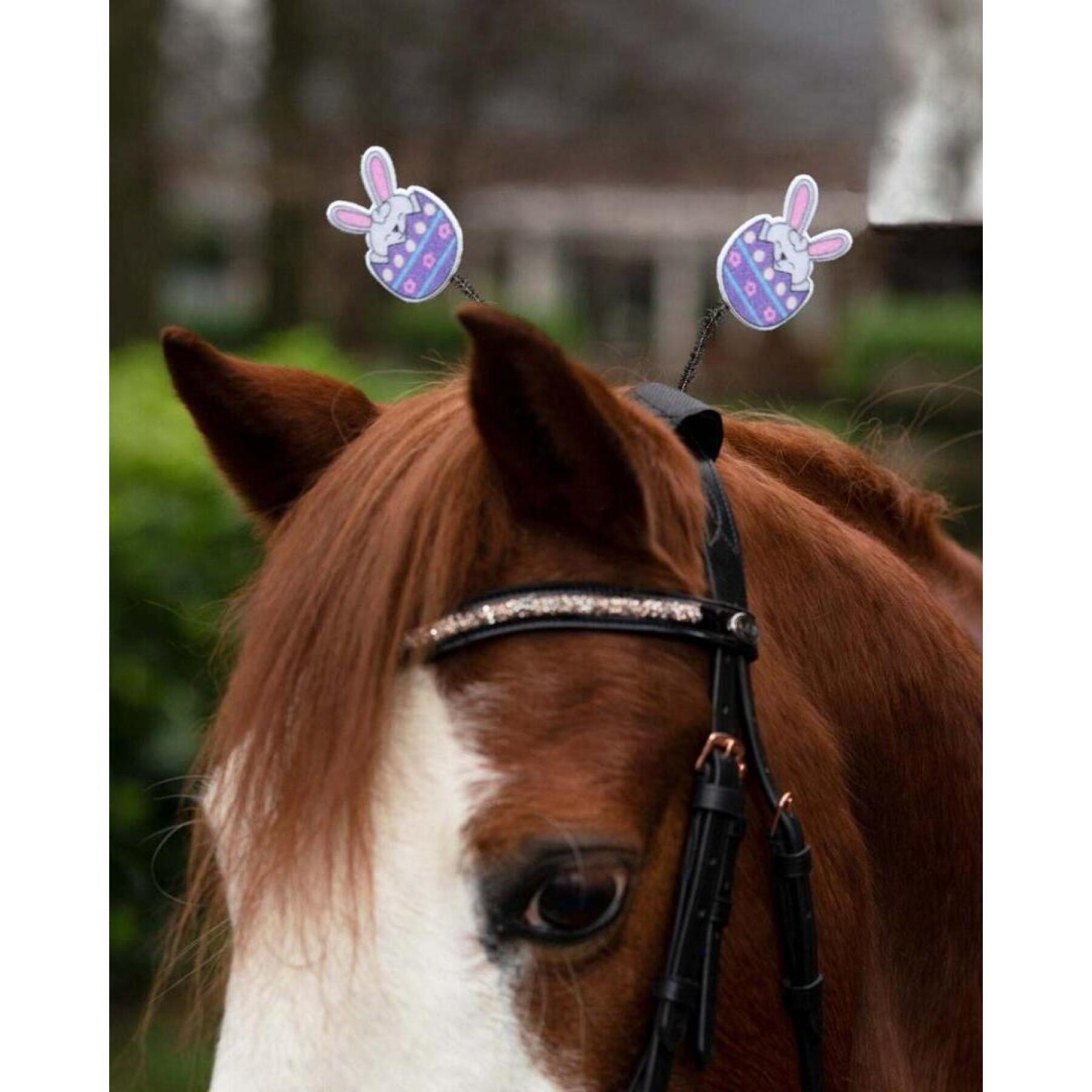 Kopfstückzubehör für Pferde QHP Easter