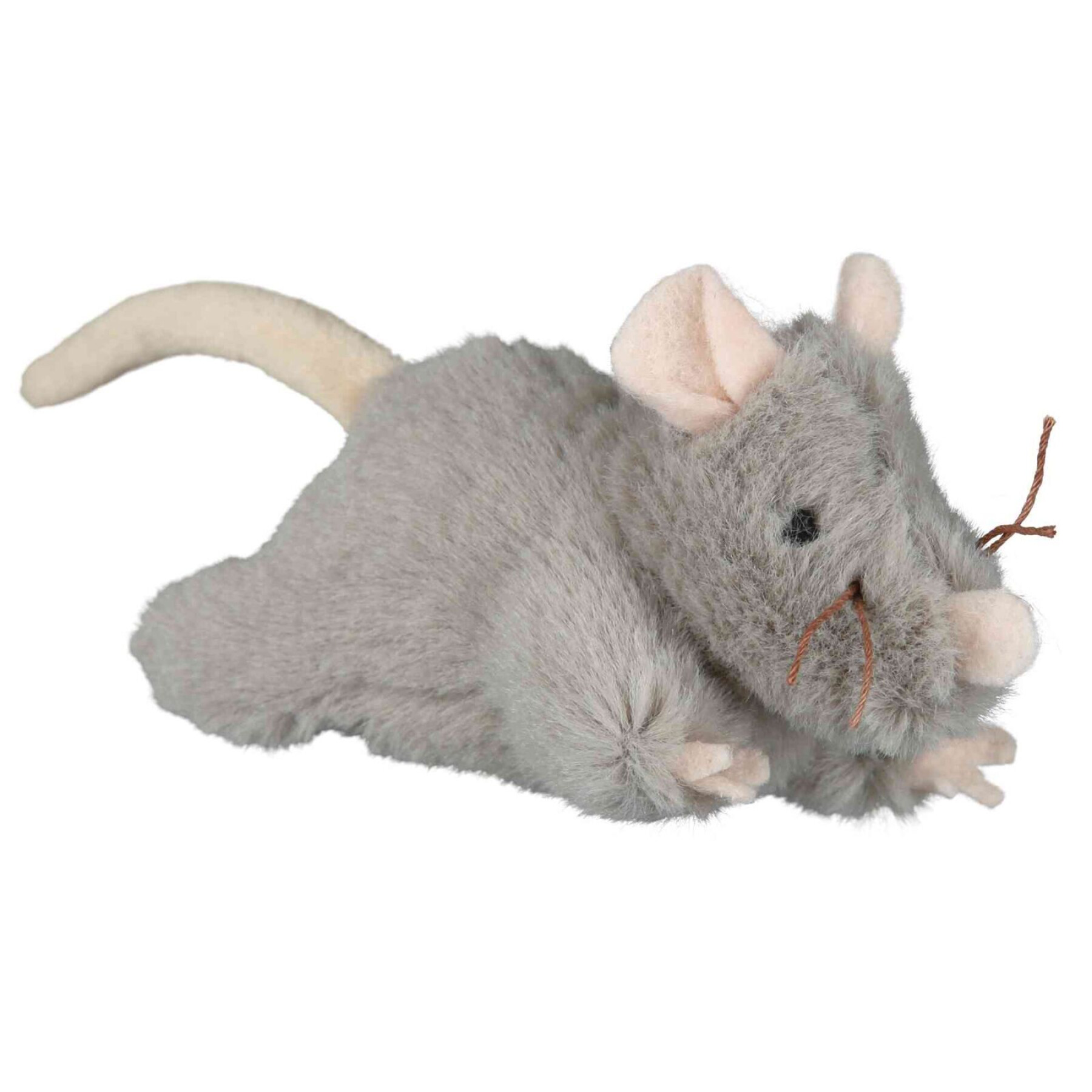 Plüschspielzeug für Katzen Maus mit Chip Trixie (x4)