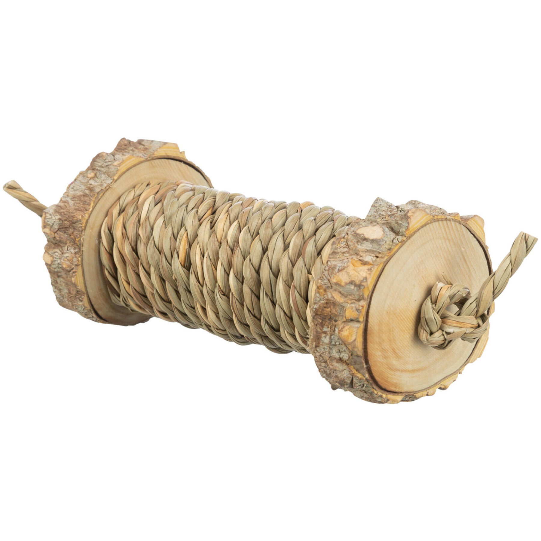 Nagerspielzeug Rolle mit Algen - aus Holz Trixie (x4)