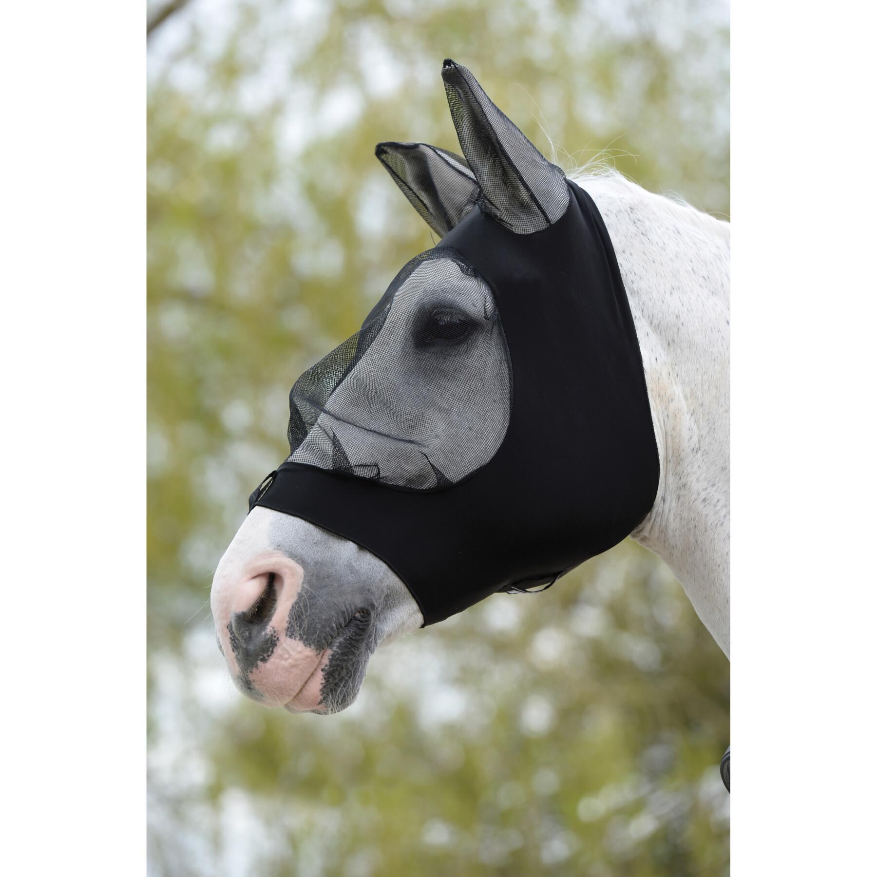 Dehnbare Fliegenmaske für Augen und Ohren für Pferde Weatherbeeta