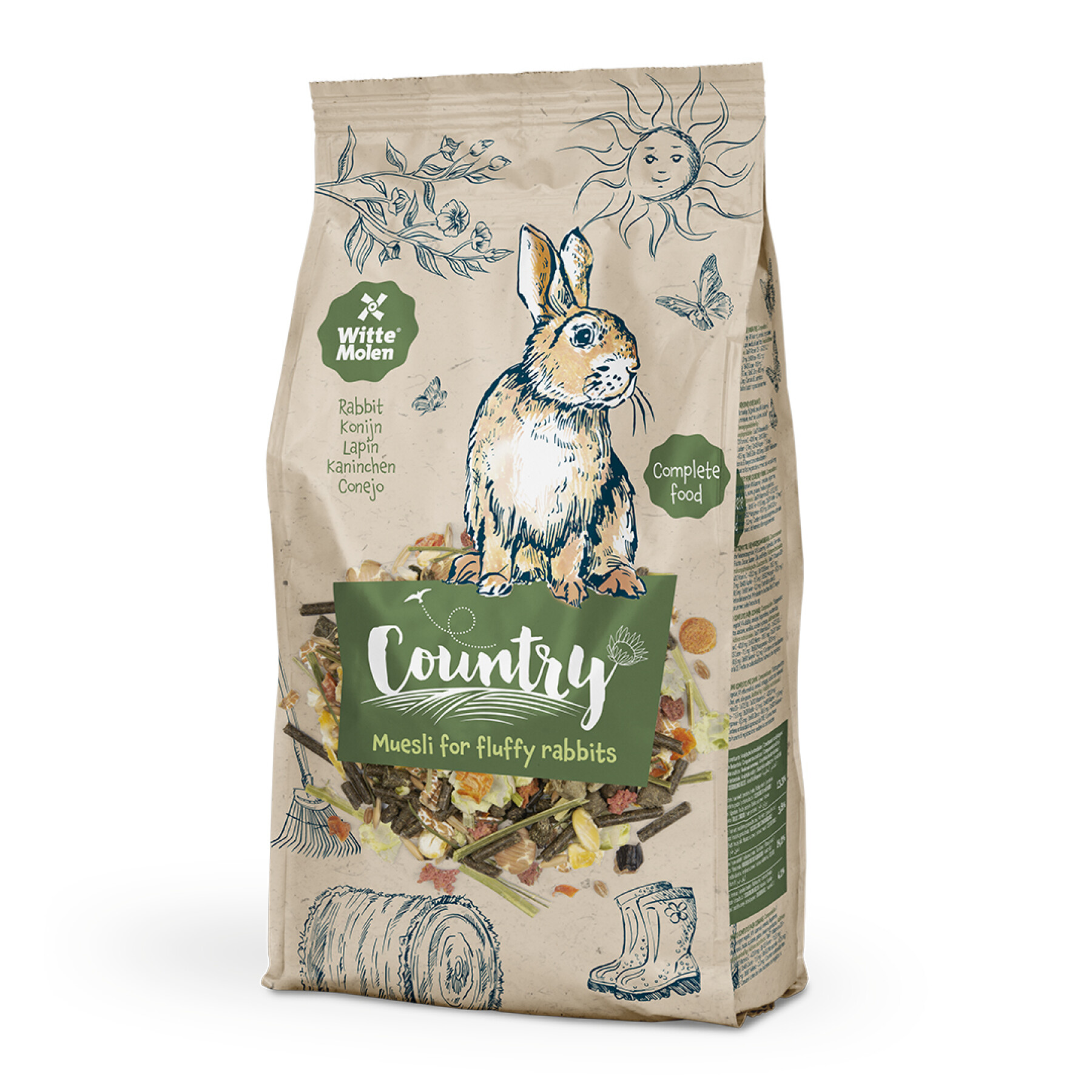 Nahrungsergänzungsmittel für Kaninchen Witte Molen Country