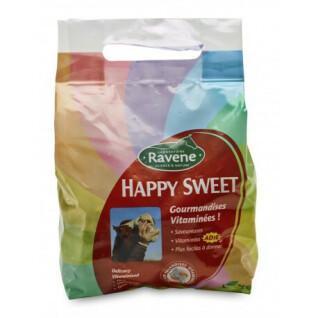 Ergänzungsfuttermittel Pferd Apfelgeschmack happy sweet Ravene