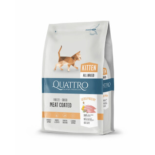 Kroketten für Katzen Extra Geflügel BUBU Pets Quatro Super Premium