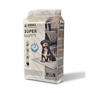 10er-Pack Hygienehandtücher für Hunde Croci Canifrance Super Nappy