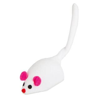 3er-Set Plüschspielzeug für Katzen Rennmaus Kerbl