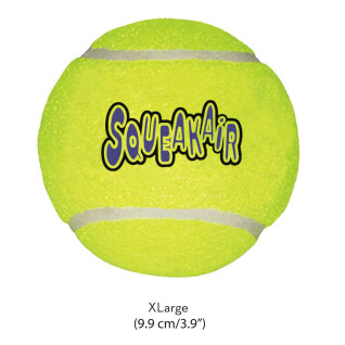 Hundeball Kong Air Squeakair Tennis Ball