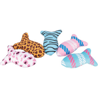 Plüschspielzeug für Katzen Fisch Trixie (x60)