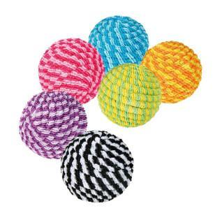 Set von 54 Hundespielzeugen Ball aus Kunststoff/Nylon Trixie