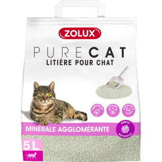 Parfümiertes mineralisches Klumpstreu für Katzen Zolux