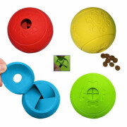 Hundespielzeug Knabberball aus Gummi BUBU Pets