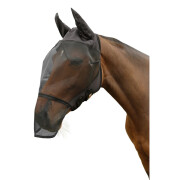 Fliegenmaske für Pferde mit Ohrenschutz und Fransen für die Nüstern Covalliero
