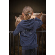 Reitsport-Sweatshirt mit Kapuze, Mädchen Eden By Penelope Capu Towel