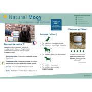 Entzündungshemmende Nahrungsergänzung für Hunde Natural Innov Natural'Moov - 200 g
