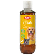 Nahrungsergänzungsmittel für Hunde und Katzen Leinöl Nobby Pet
