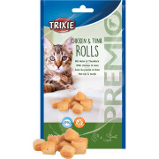 Leckerbissen für Katzen Trixie Premio Chicken & Tuna Roll (x6)
